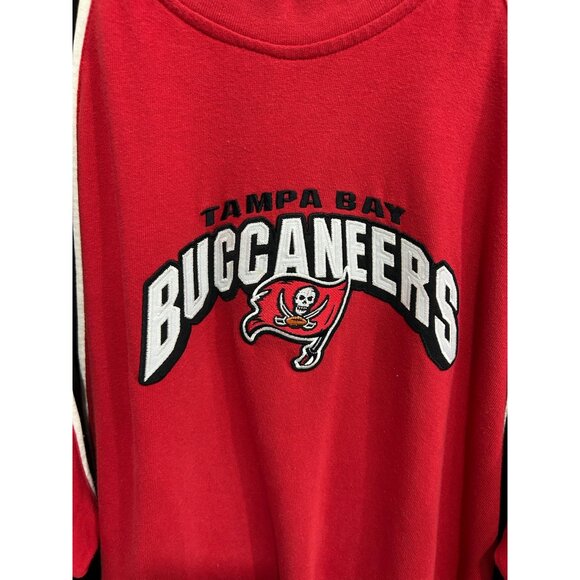 Tampa Bay Buccaneers Long Sleeve Red Black NFL Shirt 2XL VF Imagewear Cotton - Picture 4 of 9